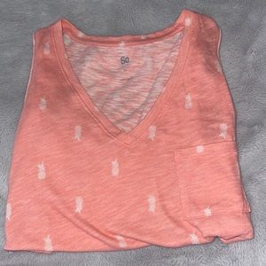 Juniors Flowy Tank Top